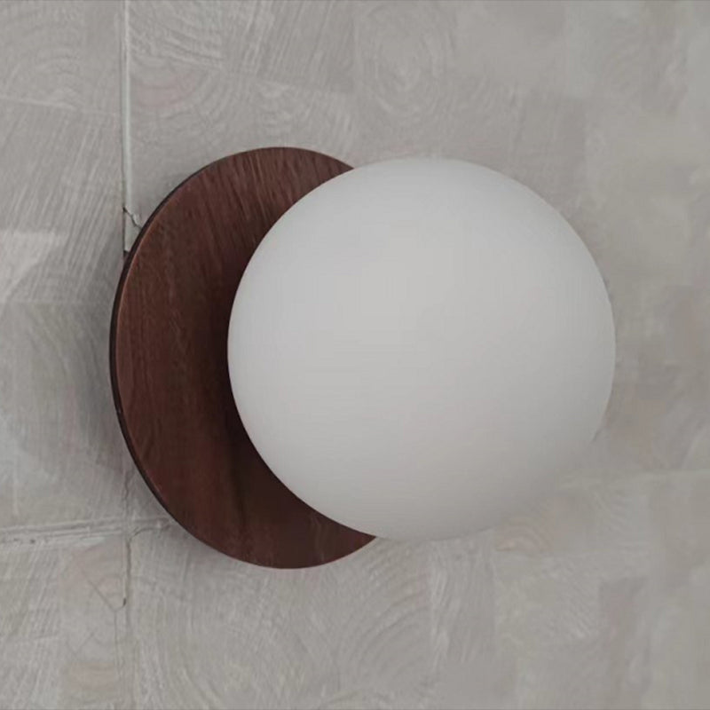 Nordic Wooden Wall Light Fixture Simple Wall Light Sconce for Bedroom