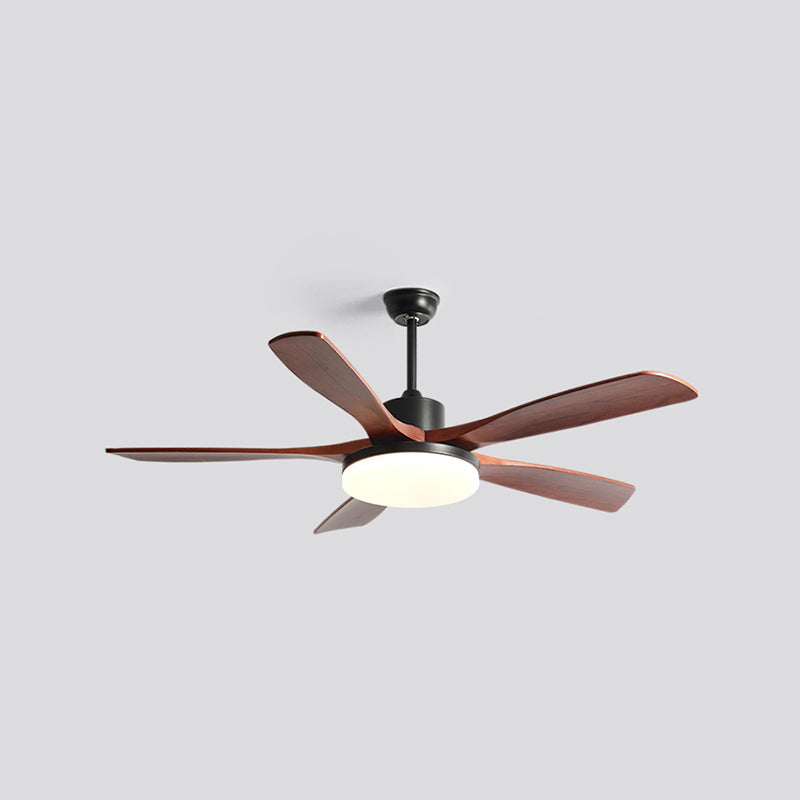 Contemporary Ceiling Fan Light Fixture Minimalist LED Ceiling Lamp for Bedroom