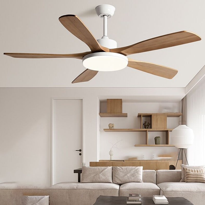 Contemporary Ceiling Fan Light Fixture Minimalist LED Ceiling Lamp for Bedroom