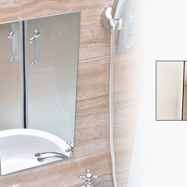 Framed Tempered Glass Shower Enclosure with Pedestal Full-Framed Shower Enclosure