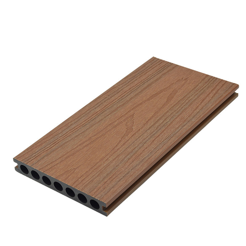 Modern Wooden Deck Plank Waterproof Outdoor Embossed Floor Board