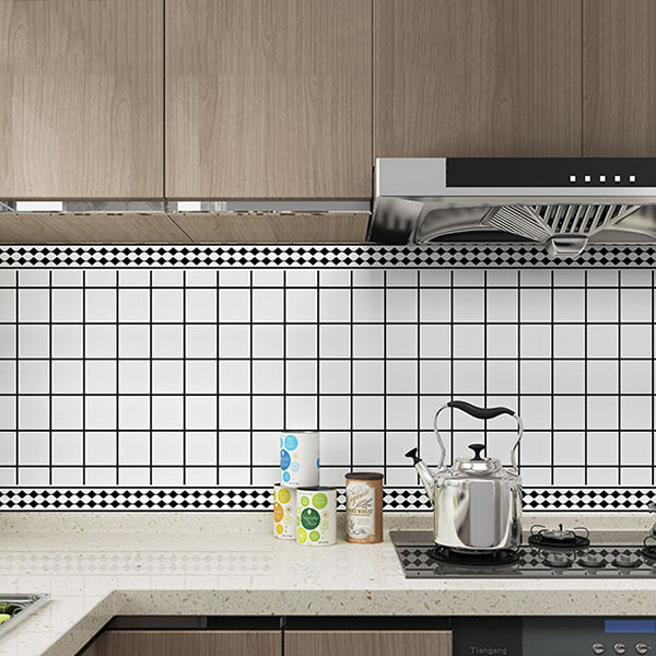 Fashionable Mosaic Tile Waterproof Peel and Stick Backsplash Tile