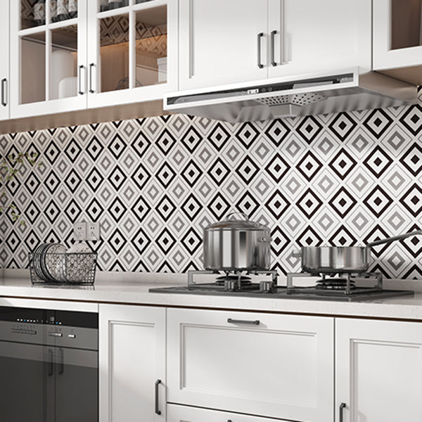 Fashionable Mosaic Tile Waterproof Peel and Stick Backsplash Tile