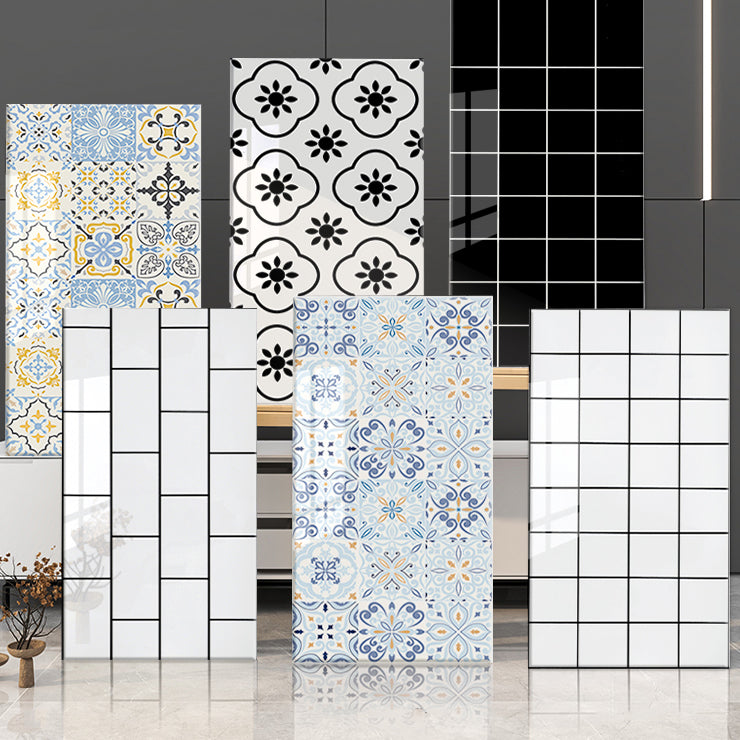 Modern Mosaic Tile Peel and Stick Backsplash Tile for Bathroom