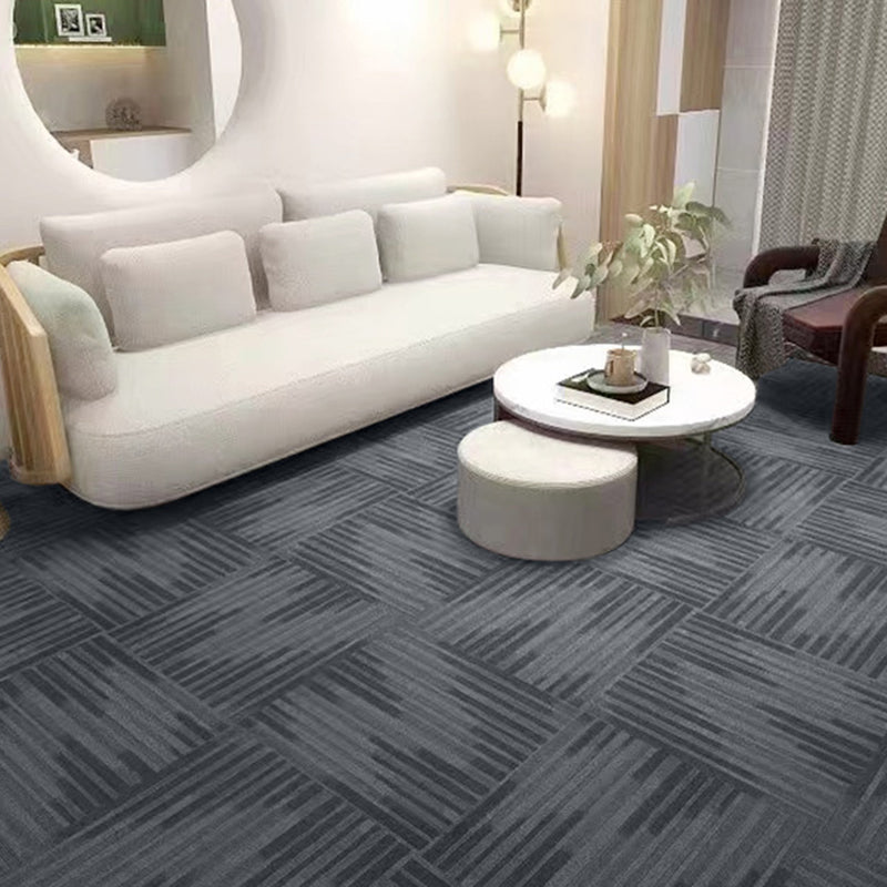 Carpet Tiles Fade Resistant Non-Skid Interlocking Non-Skid Carpet Tiles