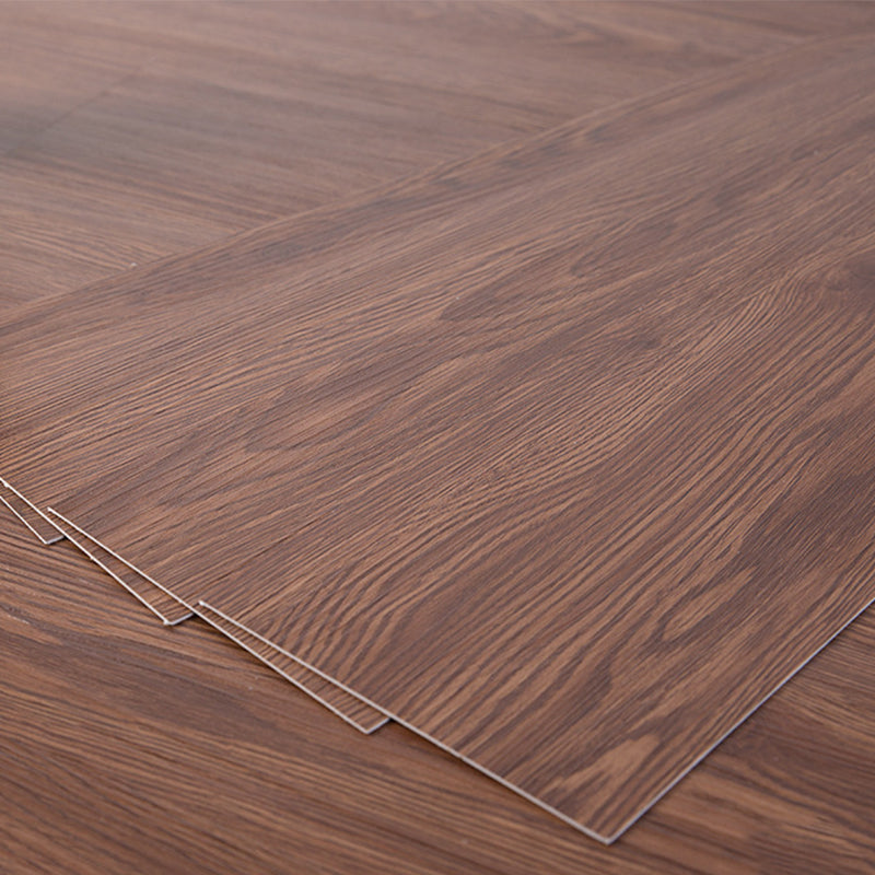 Square Peel & Stick Vinyl Flooring Wood Effect PVC Flooring for Living Room