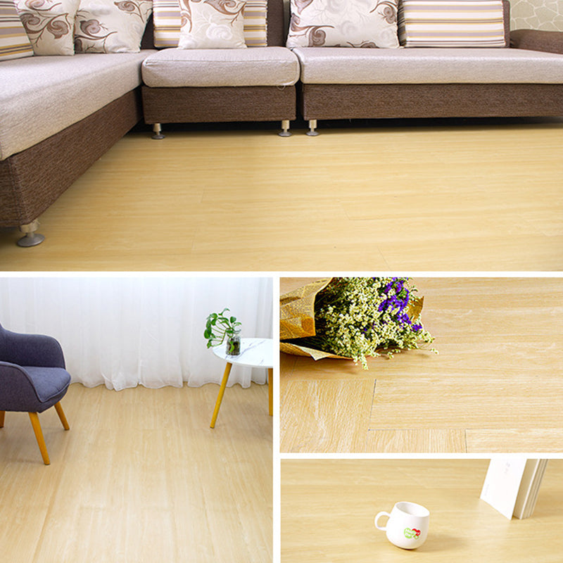 Square Peel & Stick Vinyl Flooring Wood Effect PVC Flooring for Living Room