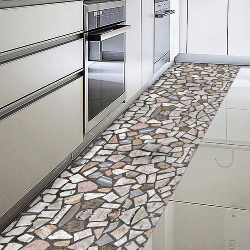 Modern Style Square PVC Flooring Stone Design Peel and Stick Vinyl Flooring