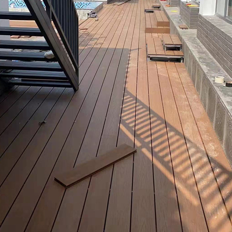 Modern Deck Plank Outdoor Wooden Waterproof Embossed Floor Board