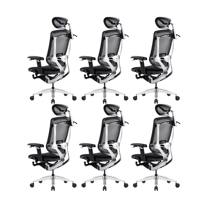 Removable Arms Office Chair Adjustable Seat Height Modern Swivel Chair with Wheels