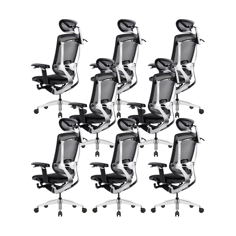 Removable Arms Office Chair Adjustable Seat Height Modern Swivel Chair with Wheels