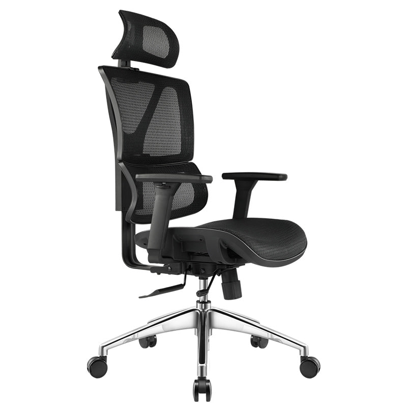 Removable Arms Office Chair Adjustable Seat Height Modern Desk Chair with Wheels