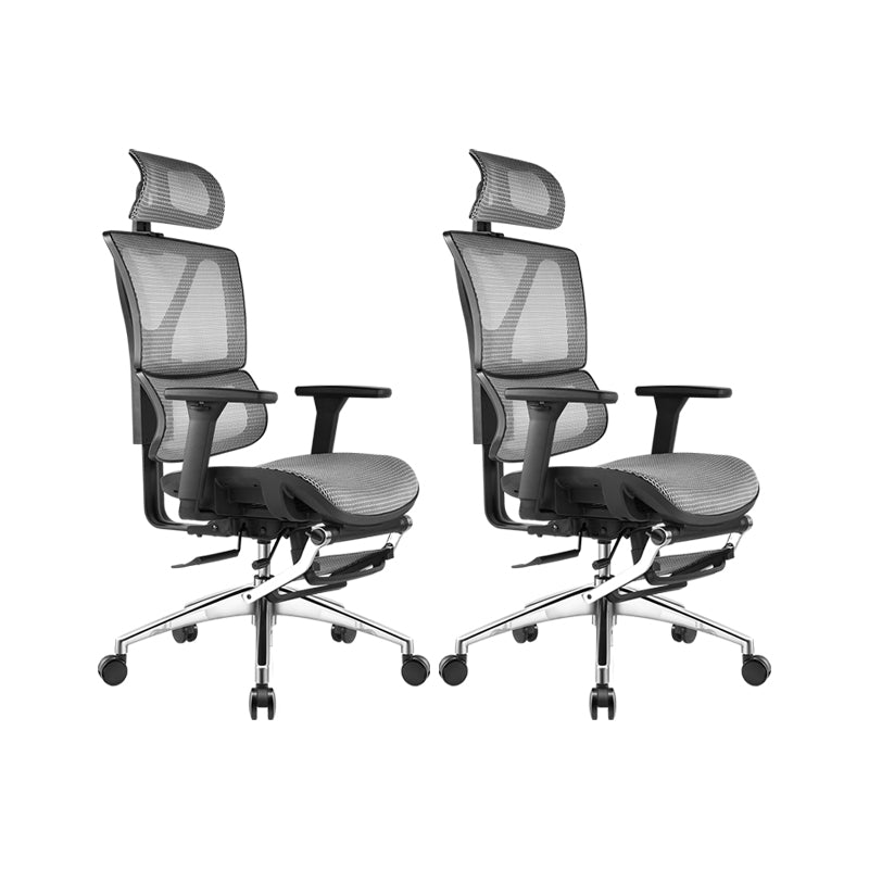 Removable Arms Office Chair Adjustable Seat Height Modern Desk Chair with Wheels