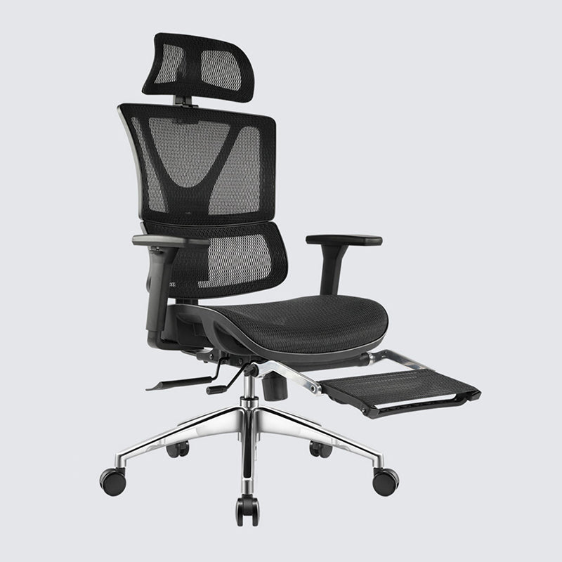 Removable Arms Office Chair Adjustable Seat Height Modern Desk Chair with Wheels