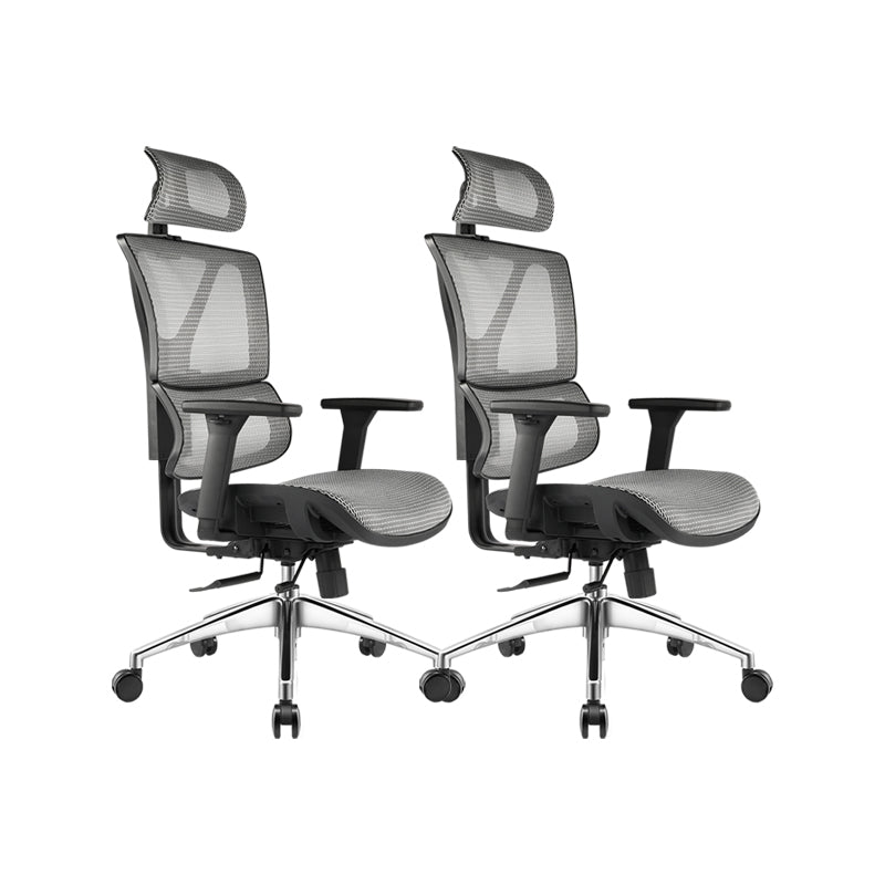 Removable Arms Office Chair Adjustable Seat Height Modern Desk Chair with Wheels