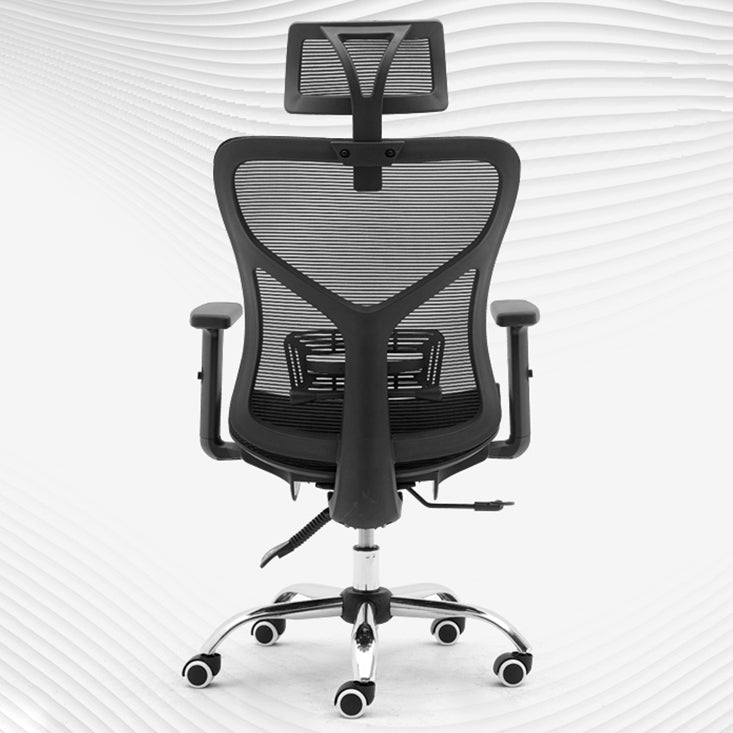 Modern Adjustable Arms Office Chair Mesh-back Task Chair for Office