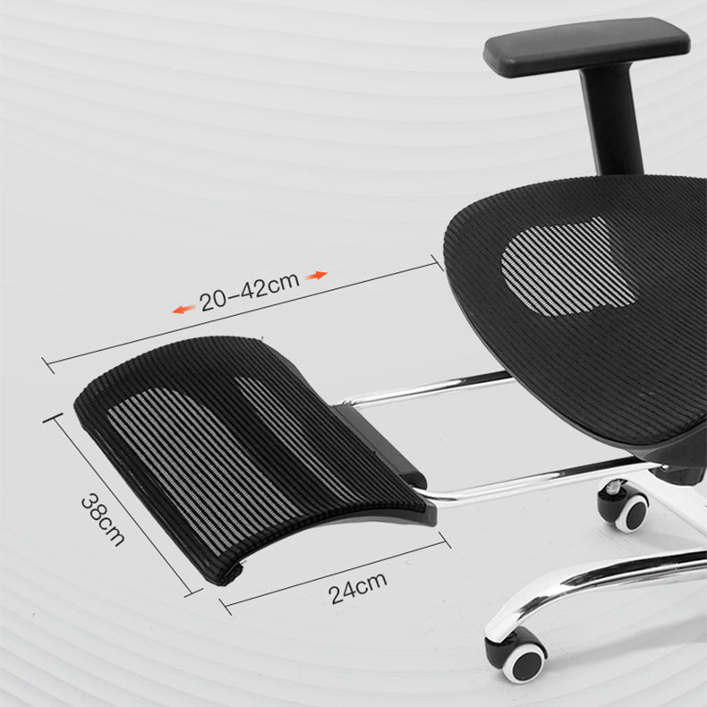 Modern Adjustable Arms Office Chair Mesh-back Task Chair for Office