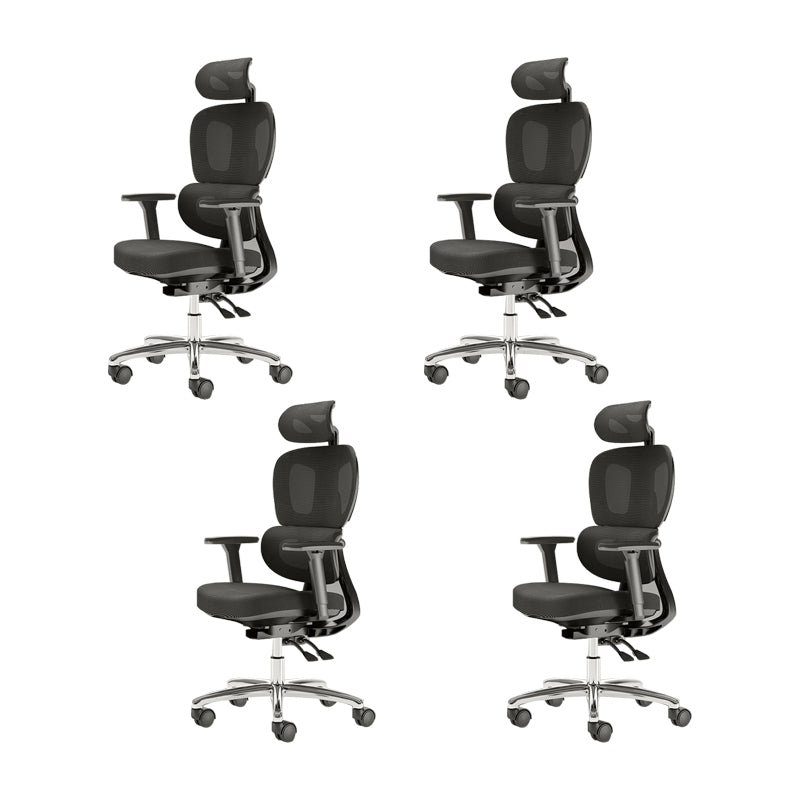 Modern Arm Chair Adjustable Seat Height Office Chair with Wheels