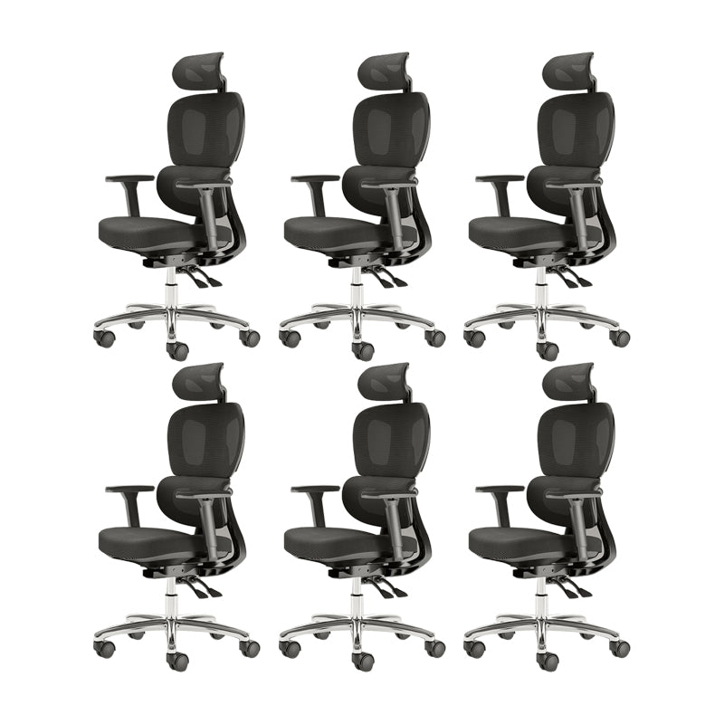 Modern Arm Chair Adjustable Seat Height Office Chair with Wheels