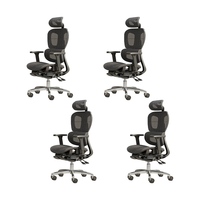 Modern Arm Chair Adjustable Seat Height Office Chair with Wheels