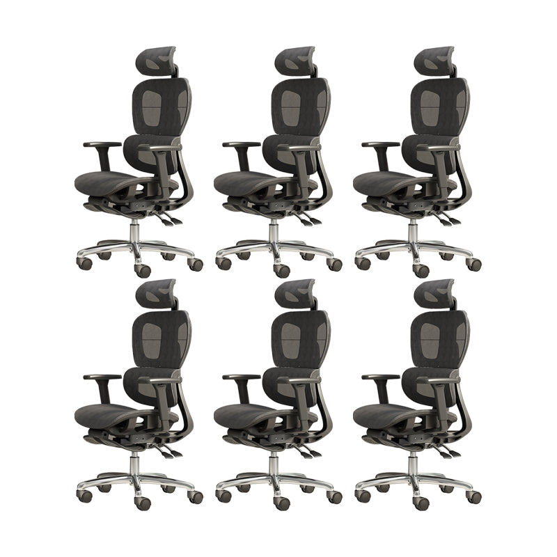 Modern Arm Chair Adjustable Seat Height Office Chair with Wheels