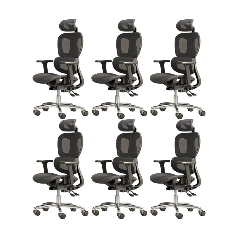 Modern Arm Chair Adjustable Seat Height Office Chair with Wheels