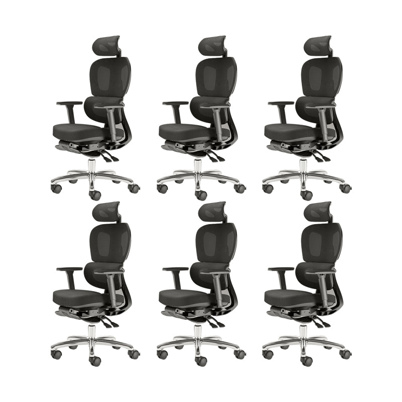 Modern Arm Chair Adjustable Seat Height Office Chair with Wheels