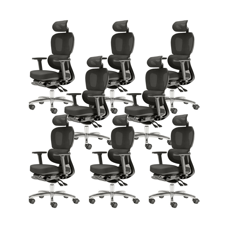 Modern Arm Chair Adjustable Seat Height Office Chair with Wheels