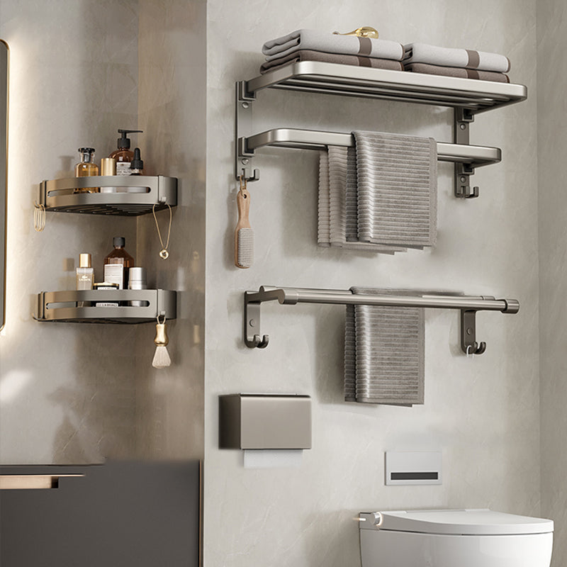 Modern Towel Bar Bathroom Set Bath Shelf Bathroom Accessory Kit