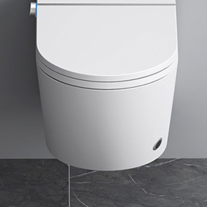 Antimicrobial Smart Wall Mounted Bidet Temperature Control Toilet