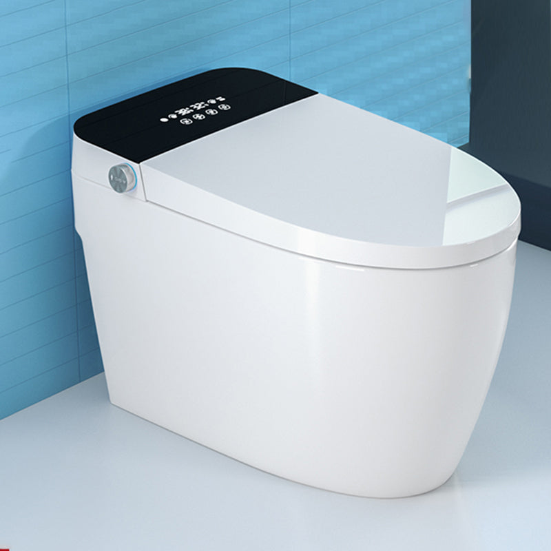 White Finish Smart Bidet Warm Air Dryer Floor Standing Bidet