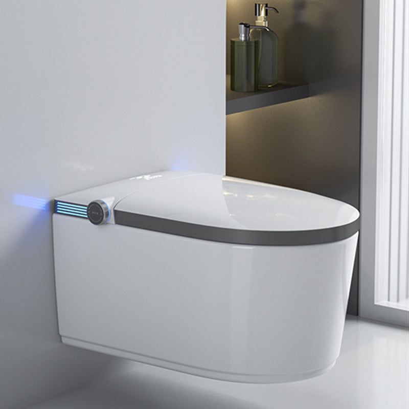 Wall Hung Toilet Temperature Control and Water Pressure Control Bidet