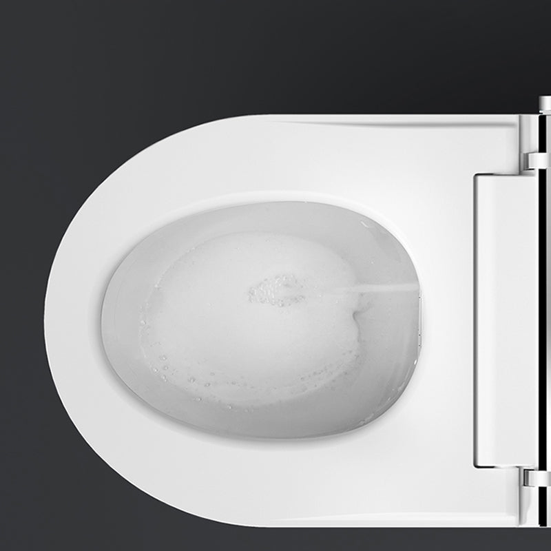 Unlimited Warm WaterWall Hung Toilet in White 14.95 inch Long