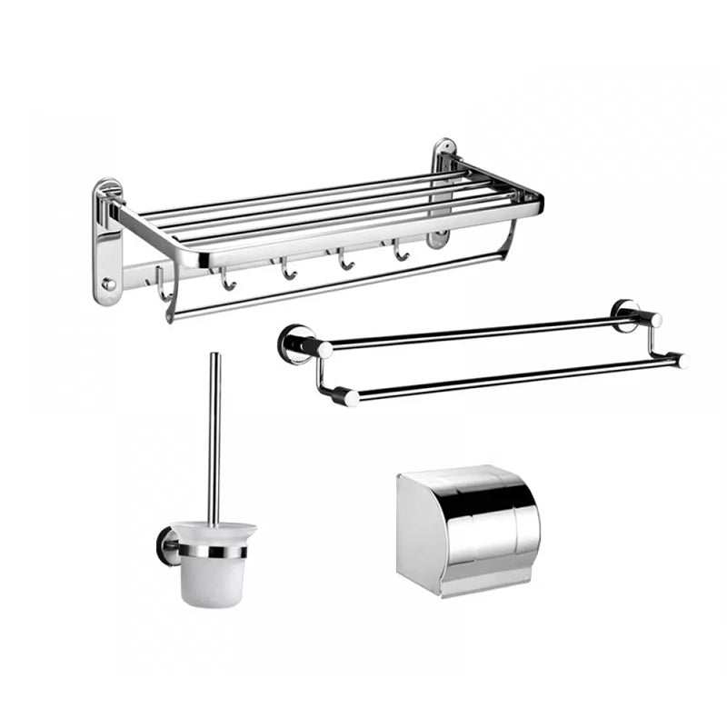 Modern Stainless Steel Bathroom Hardware Towel Bar Bathroom Set