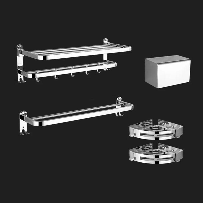 Modern Stainless Steel Bathroom Hardware Towel Bar Bathroom Set