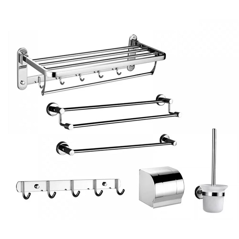 Modern Stainless Steel Bathroom Hardware Towel Bar Bathroom Set