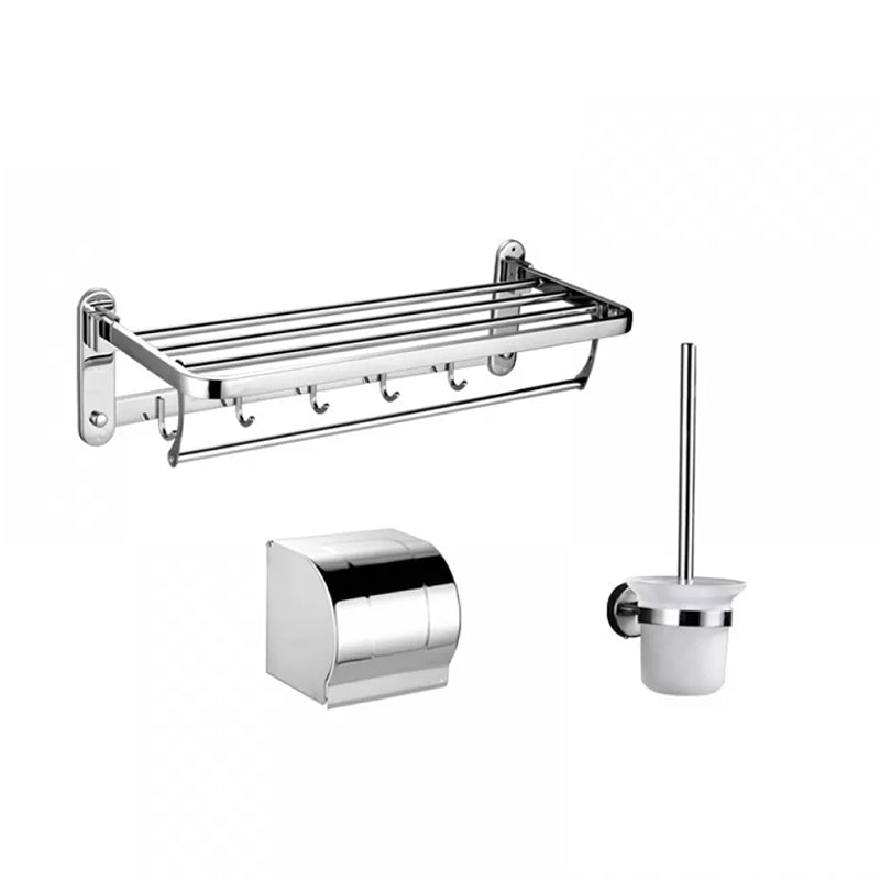 Modern Stainless Steel Bathroom Hardware Towel Bar Bathroom Set