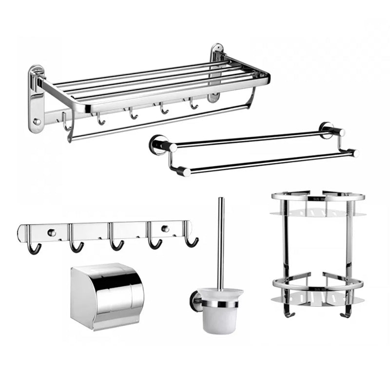 Modern Stainless Steel Bathroom Hardware Towel Bar Bathroom Set