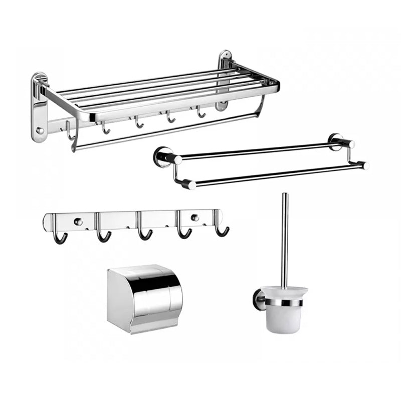 Modern Stainless Steel Bathroom Hardware Towel Bar Bathroom Set