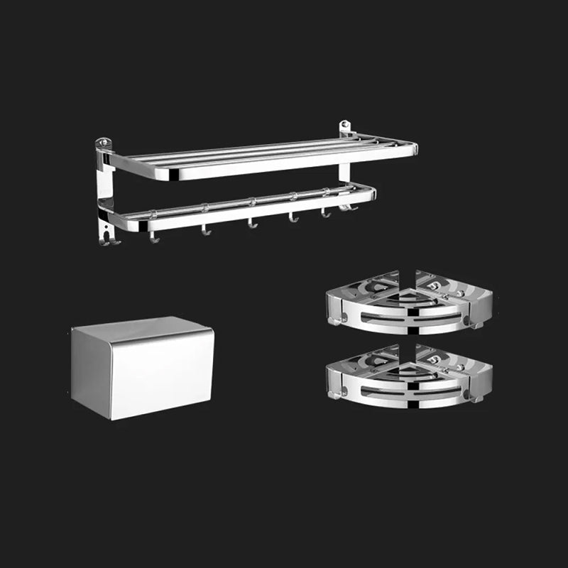 Modern Stainless Steel Bathroom Hardware Towel Bar Bathroom Set