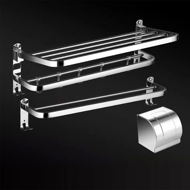 Modern Bathroom Set Stainless Steel Bath Shelf Bathroom Accessory Kit