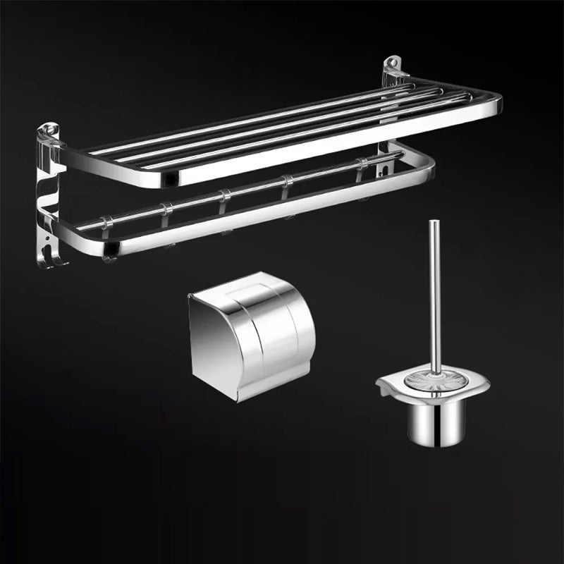 Modern Bathroom Set Stainless Steel Bath Shelf Bathroom Accessory Kit