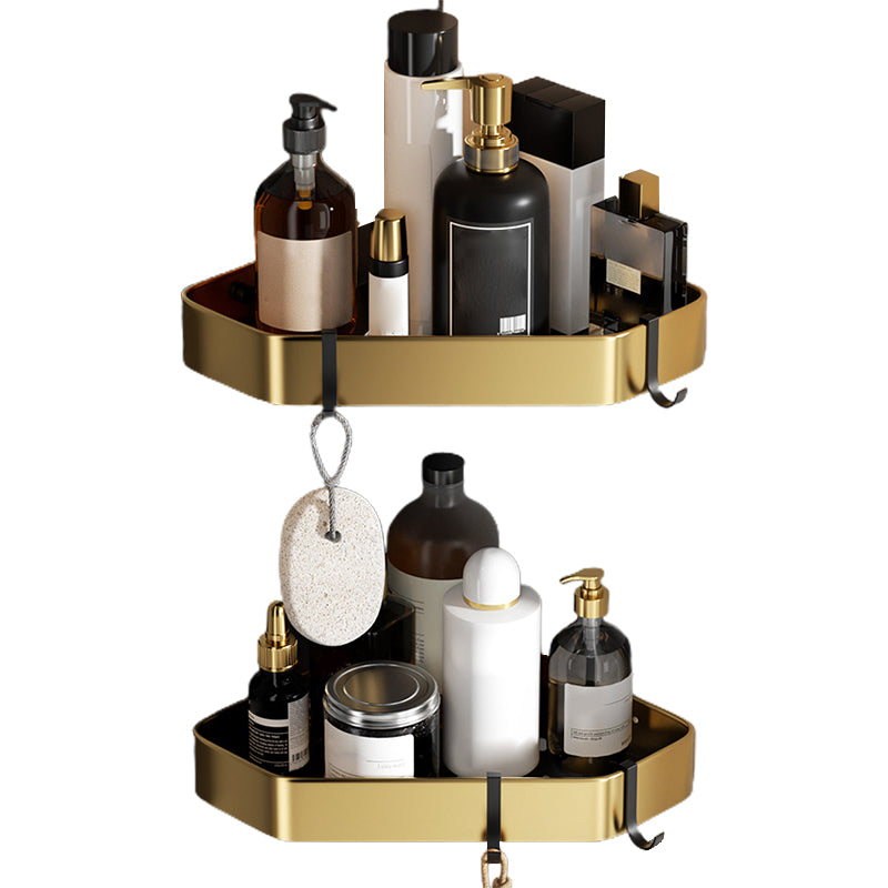 Contemporary Stainless Bathroom Accessory As Individual Or As a Set in Black and Gold