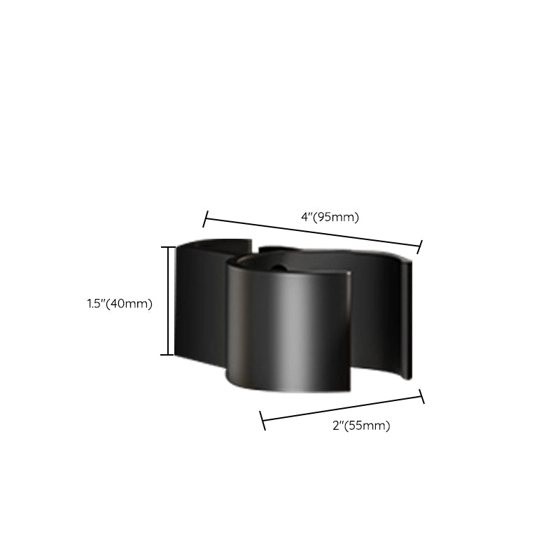 Contemporary Stainless Bathroom Accessory As Individual Or As a Set in Black and Gold