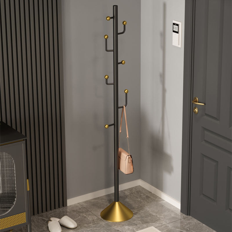 Metal Entry Coat Rack Modern Style Simple Household Floor Coat Hanger