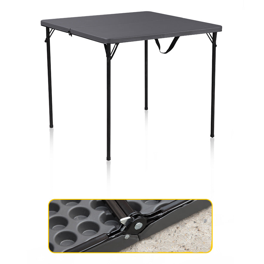 Contemporary Square Dining Table Plastic  Folding Catio Table