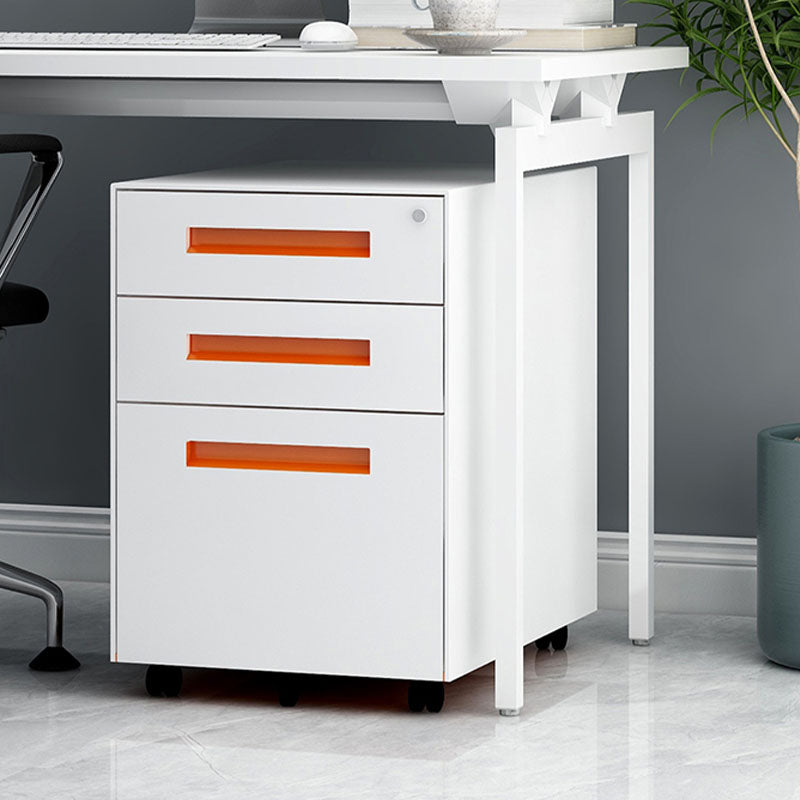 Contemporary File Cabinet Metal Vertical Filing Cabinet for Home Office