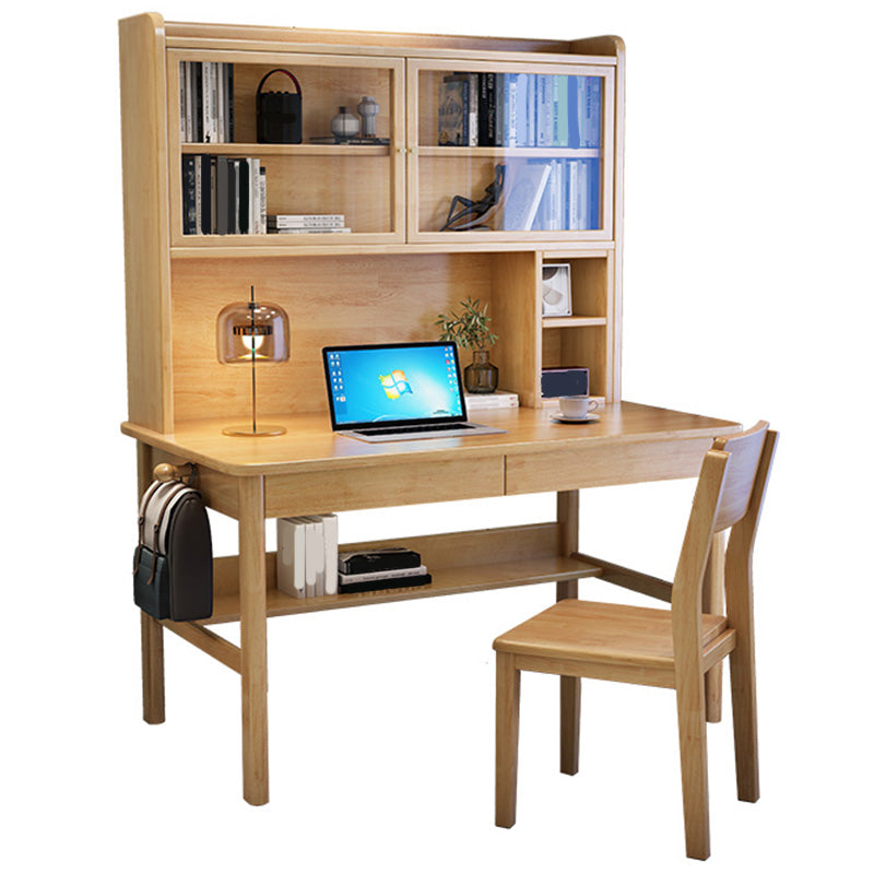 Simple Wooden Writing Desk School Home Children's Adjustable Study Table