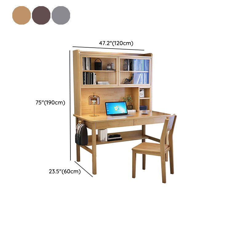 Simple Wooden Writing Desk School Home Children's Adjustable Study Table