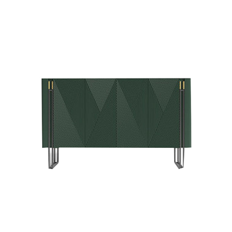 Contemporary and Modern Sideboard Stone Sideboard Table with Cabinets